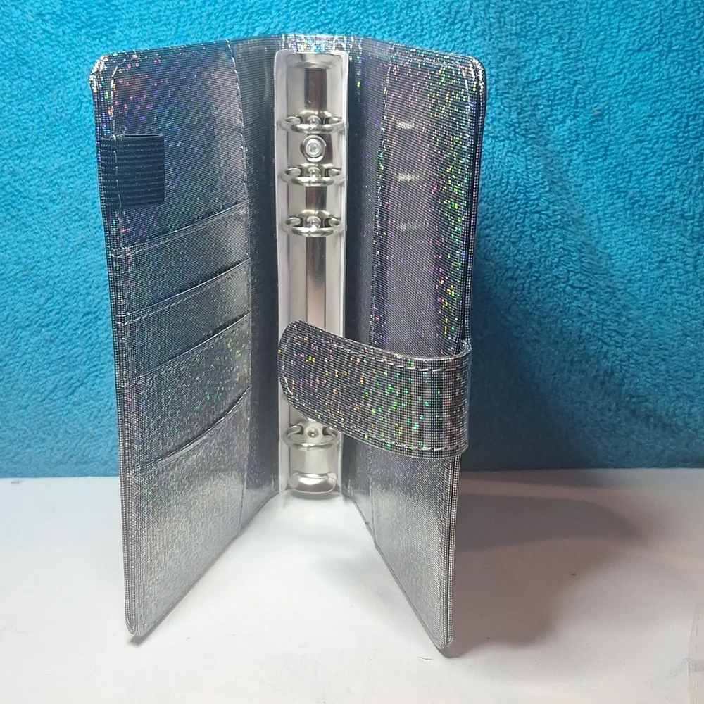 A6 Personal Notebook Binder - Binder 6 Ring, A6 Planner, Silver Rings